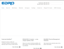 Tablet Screenshot of edro.com