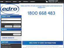 Tablet Screenshot of edro.com.au